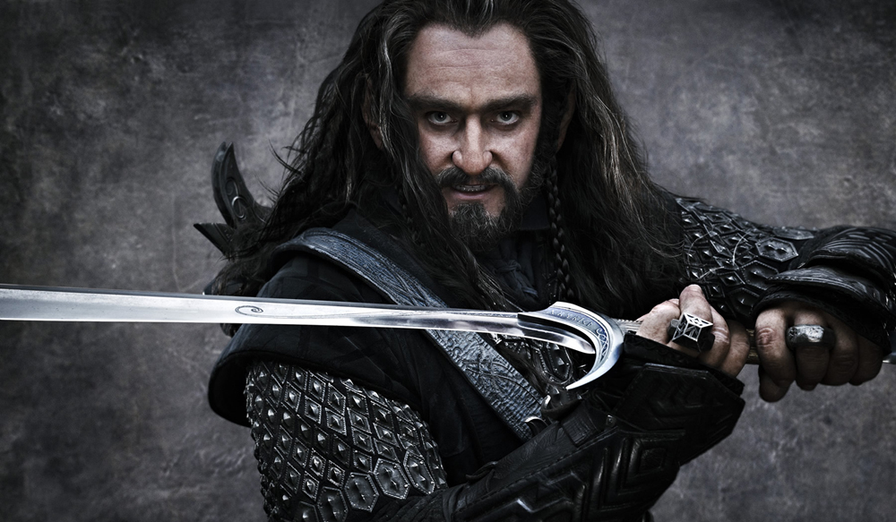 Thorin Oakenshield and Orcrist Sword