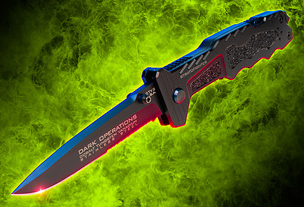 StratoFighter Stiletto - Dark Ops Knives