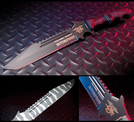 The Paul Basal Shadow - Dark Ops Knives