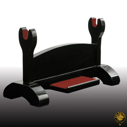 Single Sword Stand, Black Lacquer - Paul Chen Hanwei OH2105