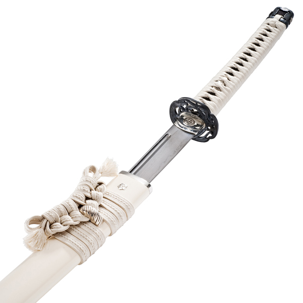 Thaitsuki Nihonto Roiyaru Sanmai Katana Limited Ivory Edition S03I