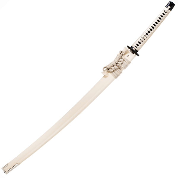 Thaitsuki Nihonto Roiyaru Sanmai Katana Limited Ivory Edition S03I